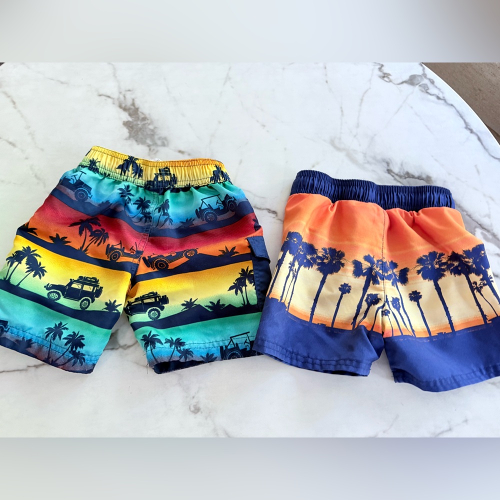Colorful Kids swim  Shorts - Picture 7 of 7